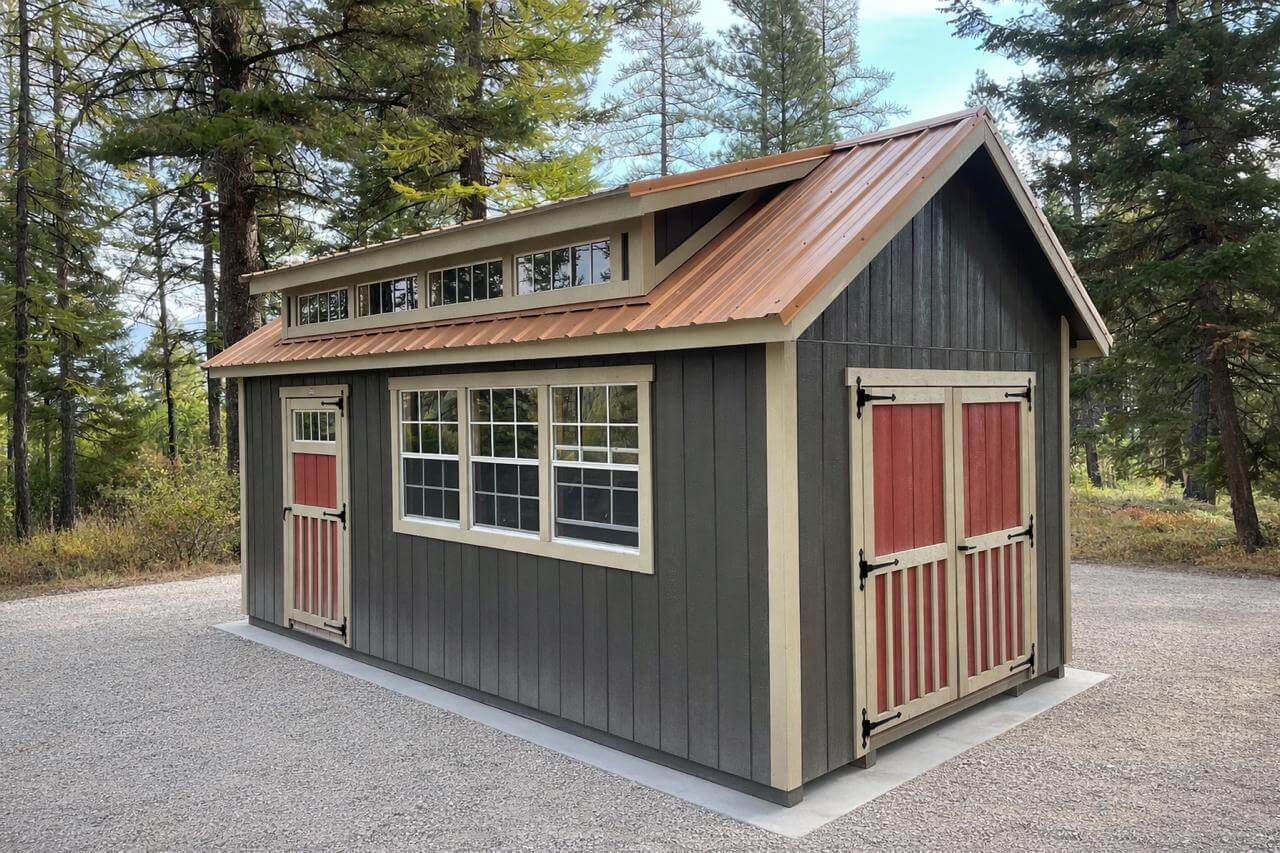 Quality Storage Sheds Built In Montana