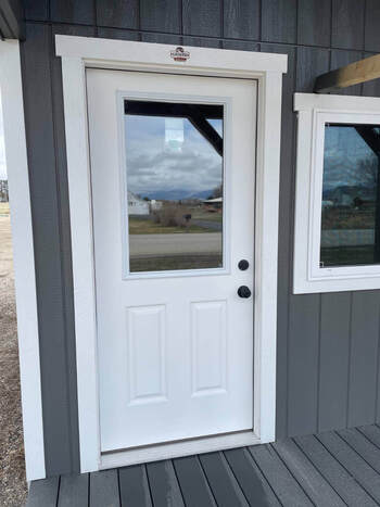 Custom Shed Trim and Exterior Finishes