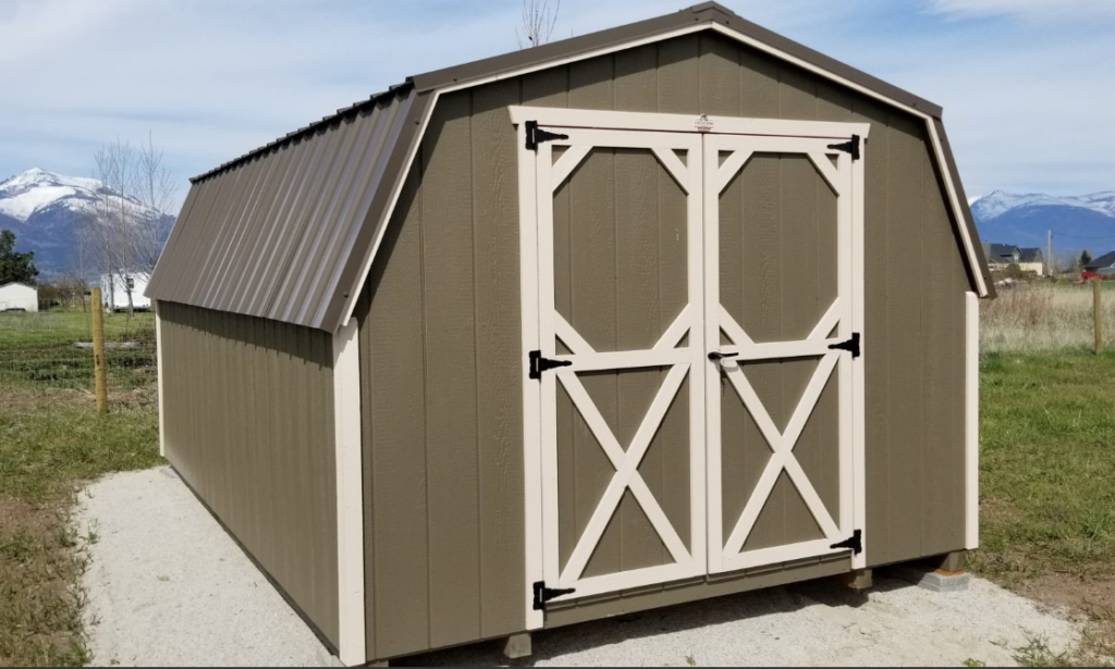 Gambrel Roof Style Shed